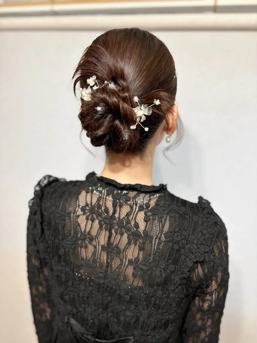ヘアアレンジ ヘアセット hair salon【クラン】のヘアスタイル