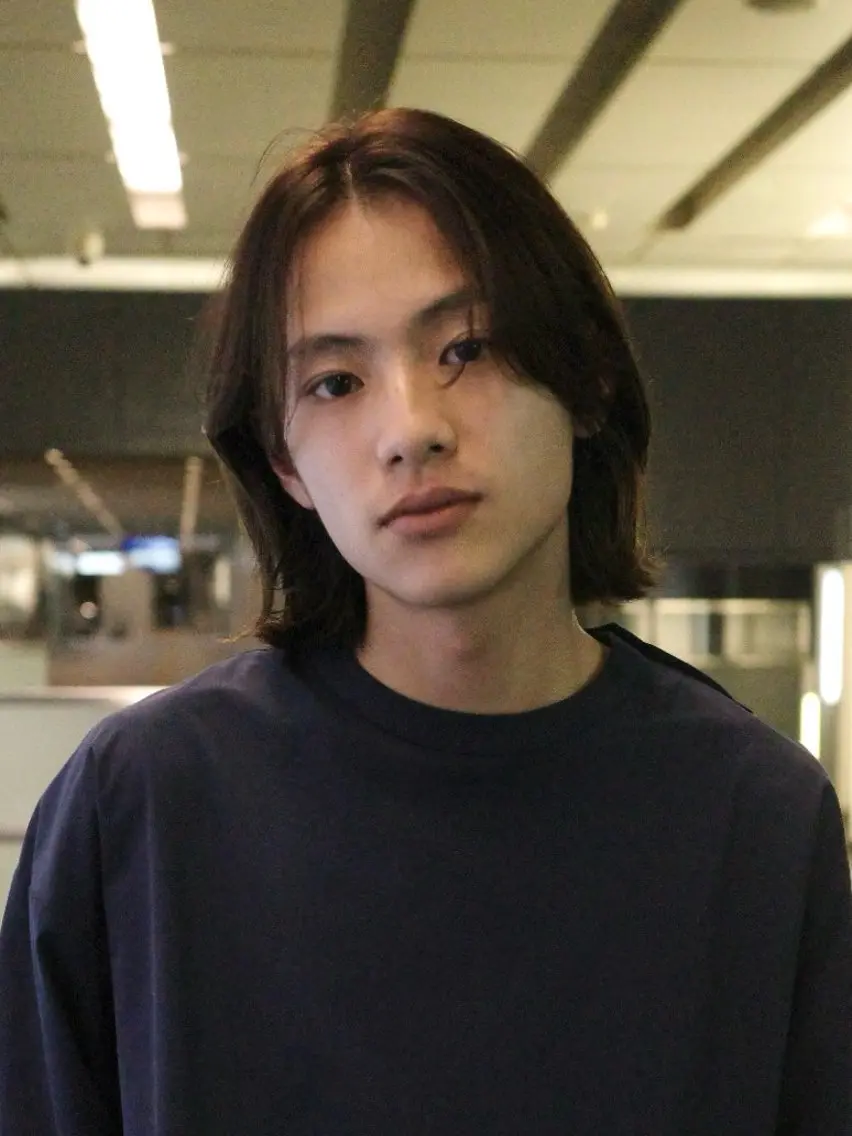 ミディアム カラー メンズ カット ヘアカラー トリートメント 村田 りょうやのヘアスタイル