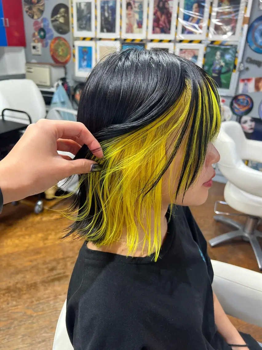 ミディアム カラー メンズ カット ヘアカラー KOYA ｺﾔのヘアスタイル