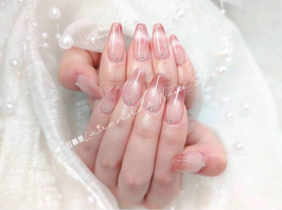 ネイル ラベンダー💖日暮里 ルル💖ネイルのネイルデザイン