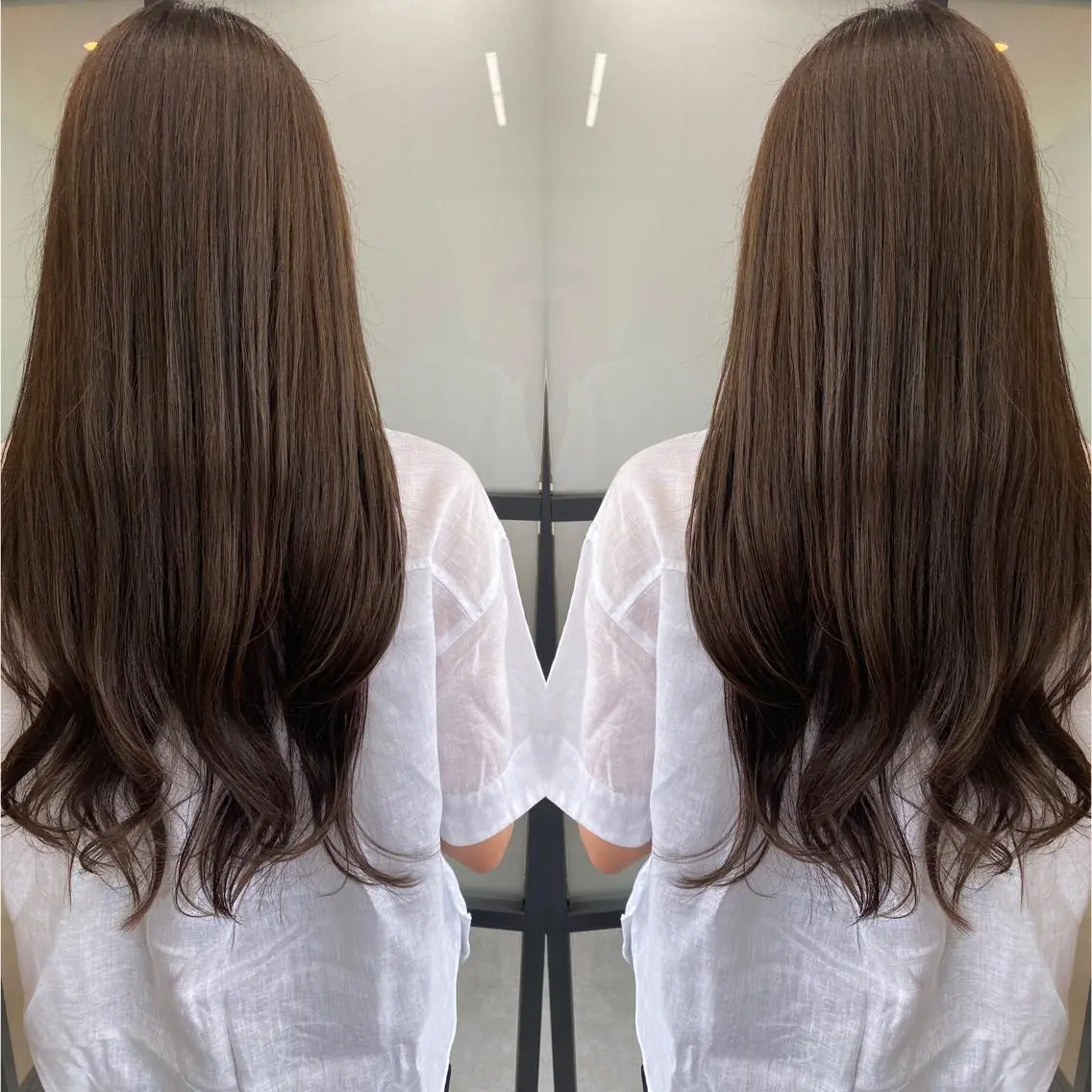 ロング カラー tocca 💜石田愛結💜のヘアスタイル