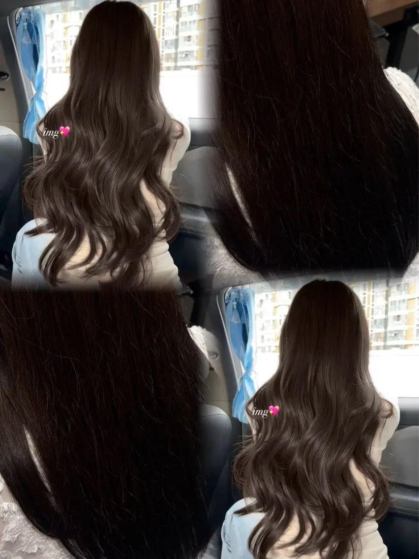 カラー 韓国ヘア🇰🇷艶 カラー🦢みいのヘアスタイル