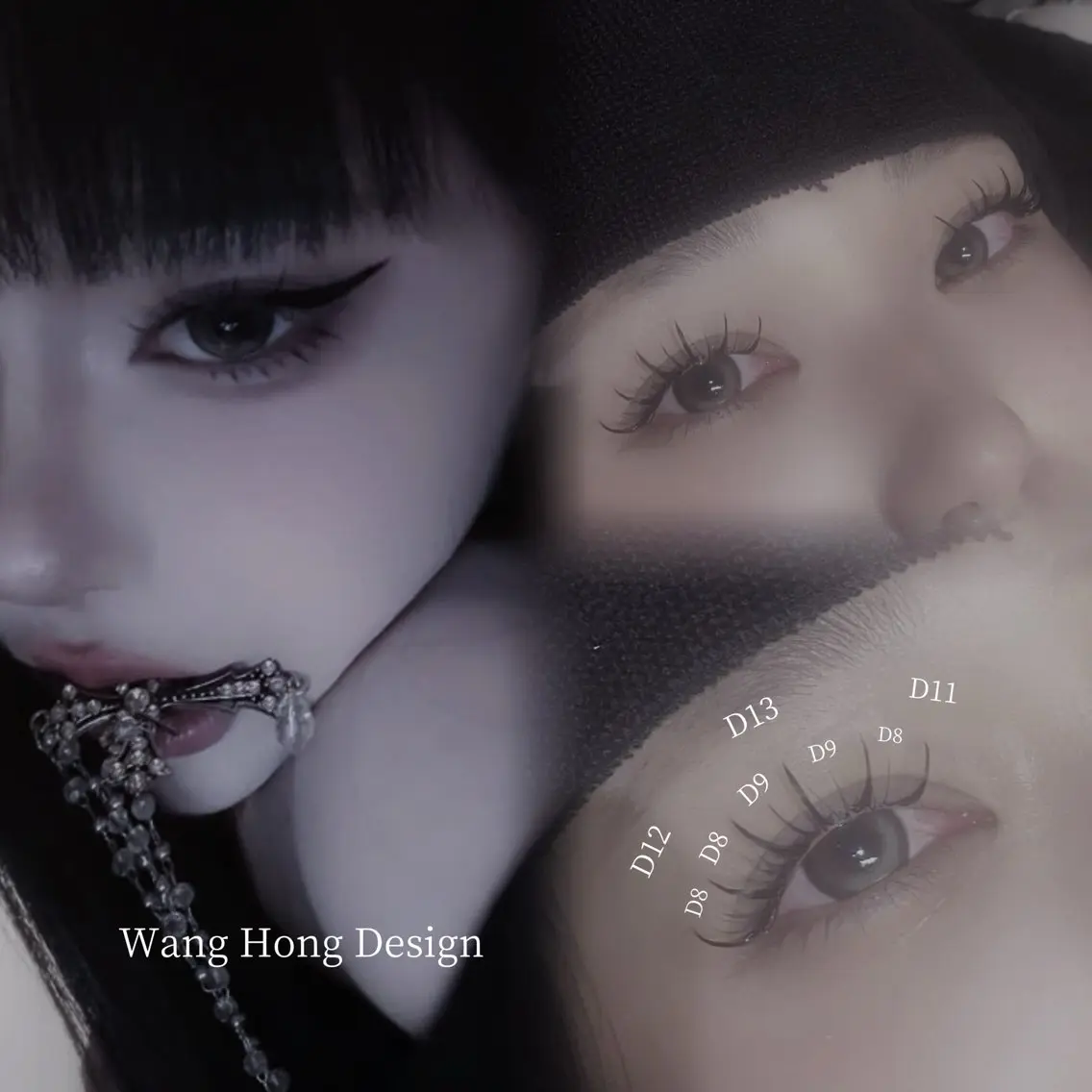 マツエク・マツパ Aimi /似合わせ 束感まつげ🖤のマツエク・マツパデザイン