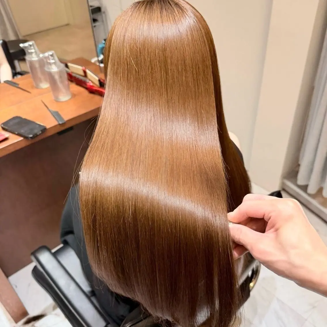 ロング 川邉 莉子のヘアスタイル