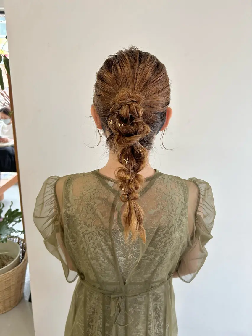 ヘアアレンジ 藤原 あかりのヘアスタイル