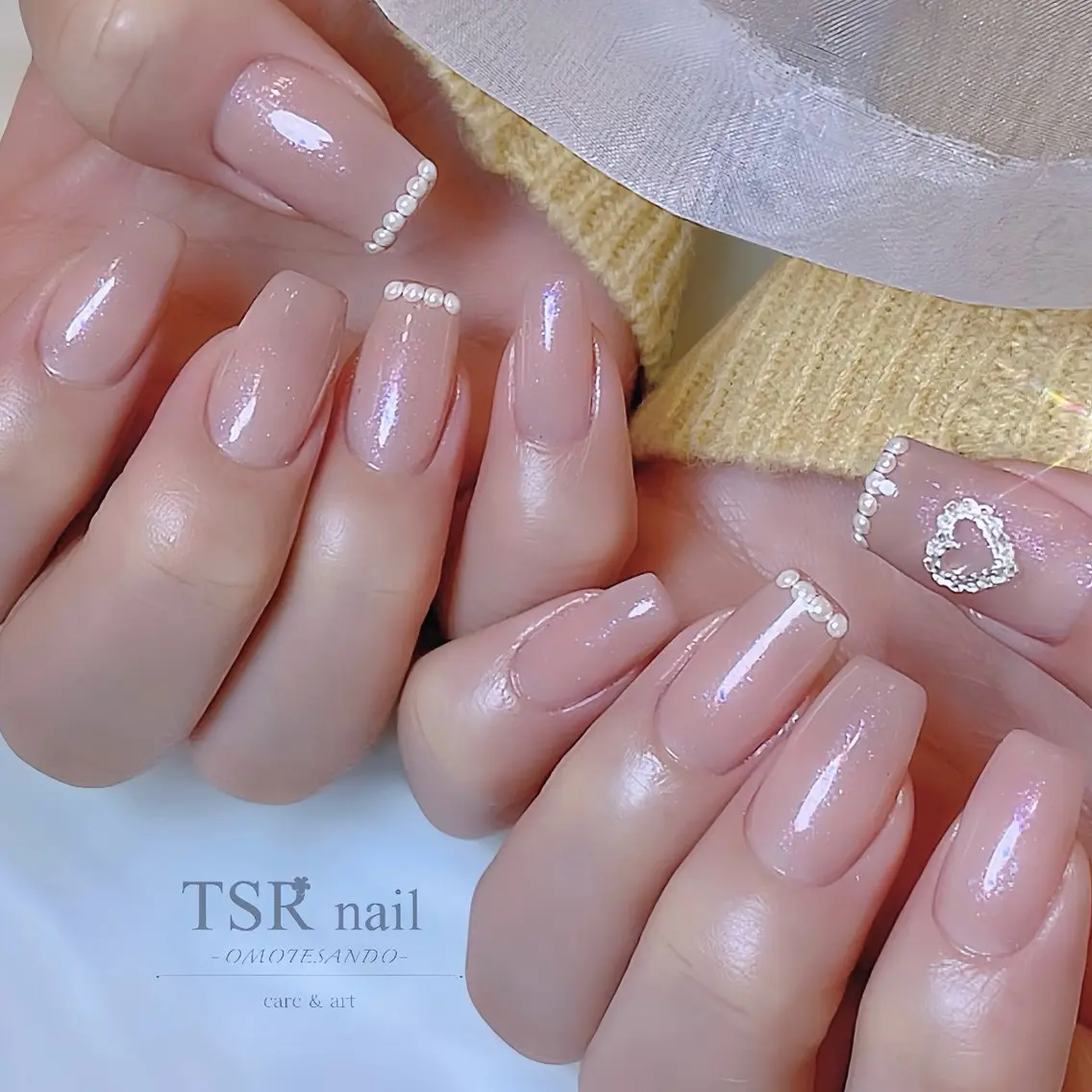 ネイル オフィスネイル スカルプネイル シンプルネイル ネイルチップ ハンドネイル ハンドケア Tsume_ Ririのネイルデザイン