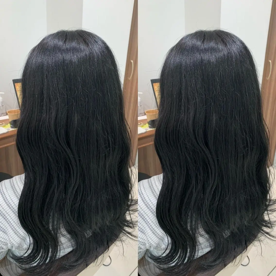 ロング カラー ヘアアレンジ 盛れる韓国ヘア♡ 🌻鈴木花🌈のヘアスタイル
