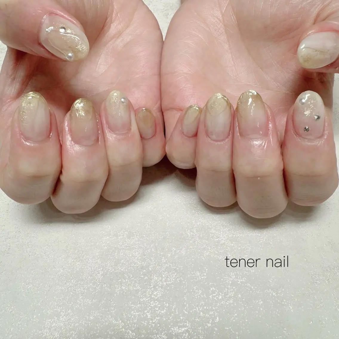 ネイル ニュアンスネイル ハンドネイル テネルネイル tener nailのネイルデザイン