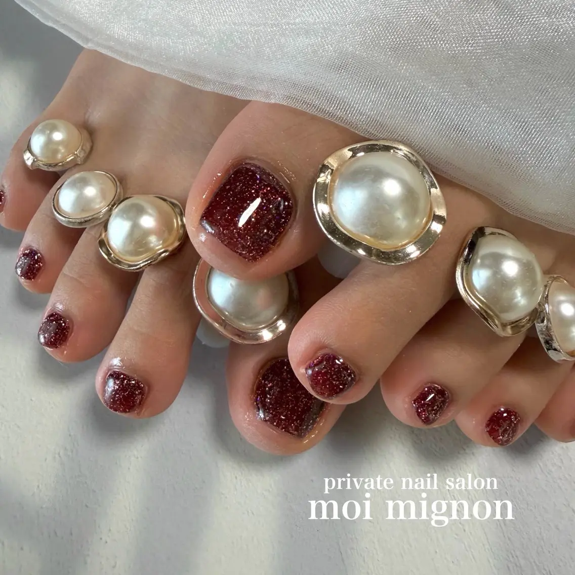 ネイル フットネイル nailist Aki♡のネイルデザイン