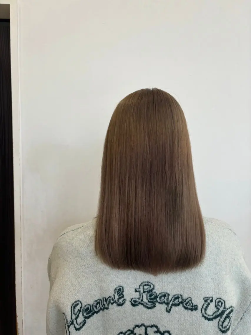 ミディアム ヘアカラー カラーモデル募集中☆ 阪本 旬のヘアスタイル