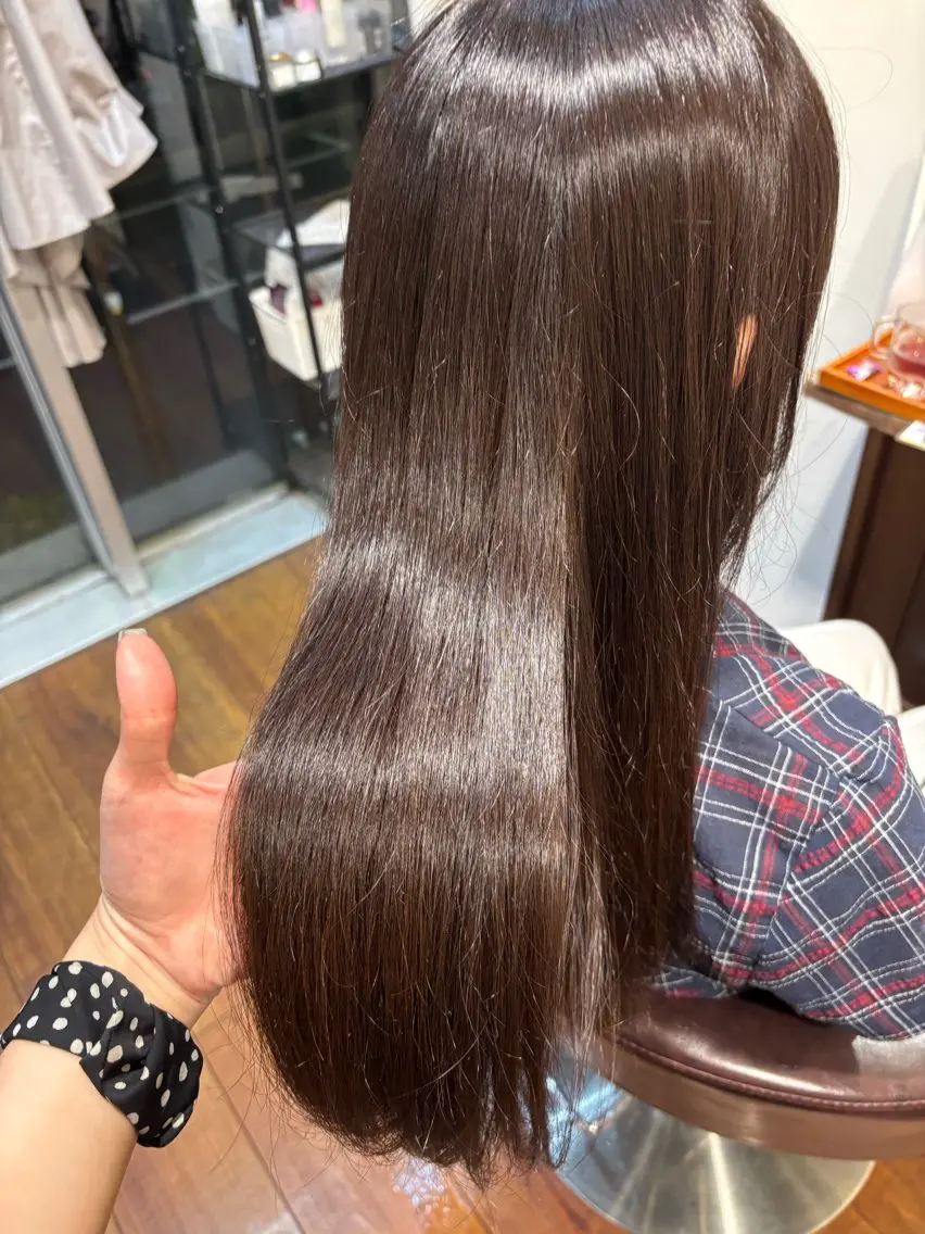 ロング カラー ヘアカラー 阿佐ヶ谷 宇田川 かなのヘアスタイル