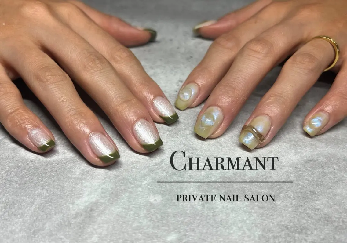 ネイル ハンドネイル Minako 【Charmant】のネイルデザイン