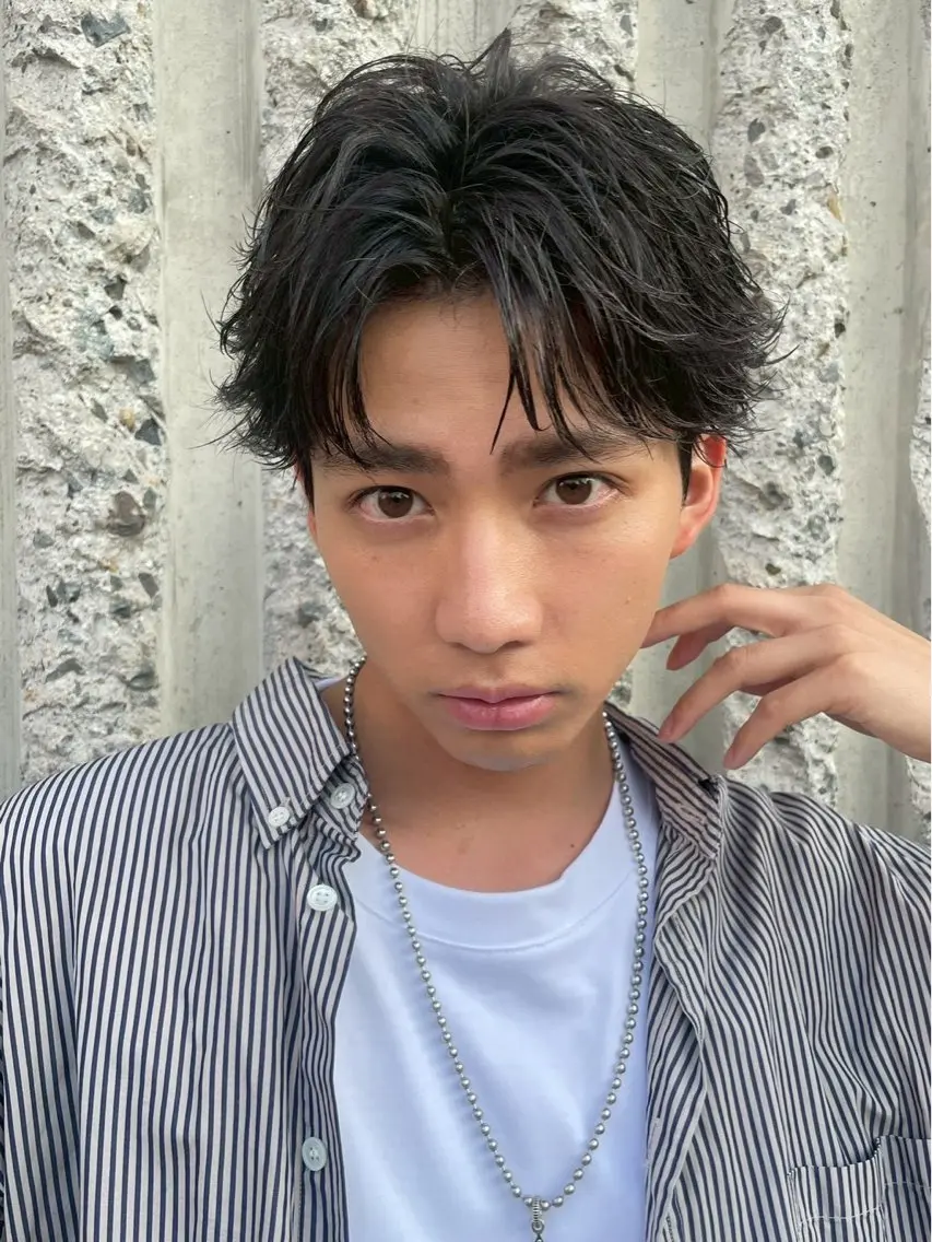 メンズ りき カラーモデル レディースも可能のヘアスタイル