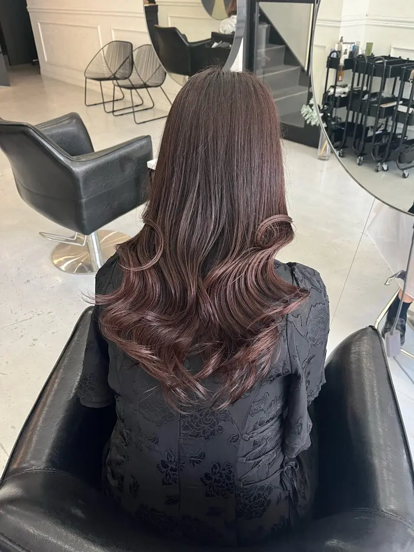 ロング カラー maisonHALU /古吉かやのヘアスタイル