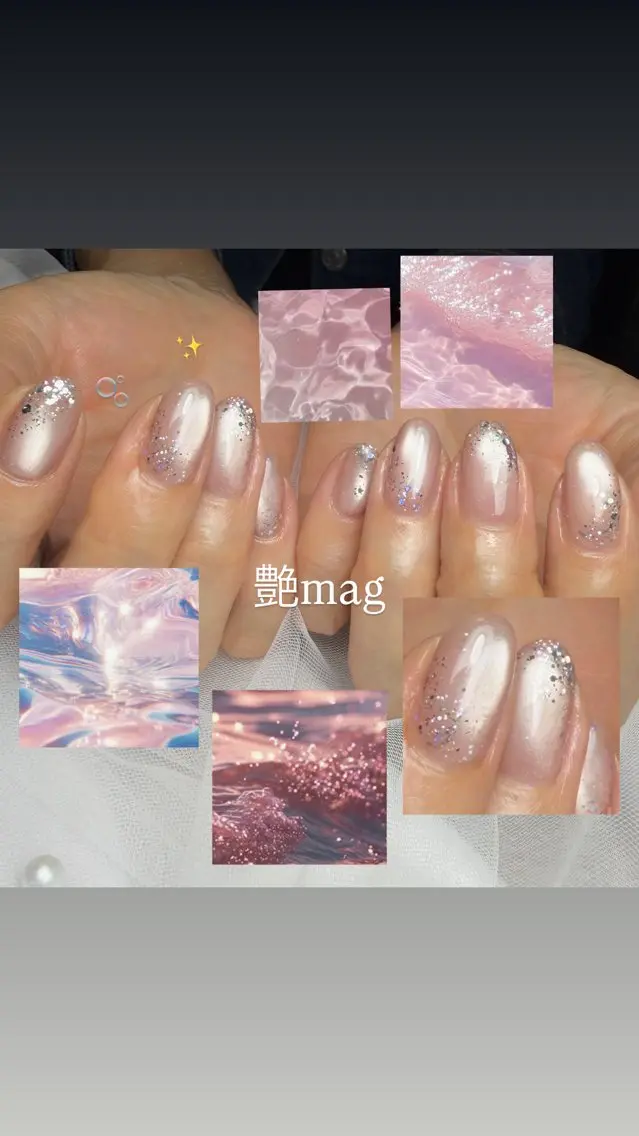 ネイル 持ち込み ニュアンスネイル シンプルネイル 春ネイル ハンドネイル 藤崎歩美 /自宅サロンのネイルデザイン