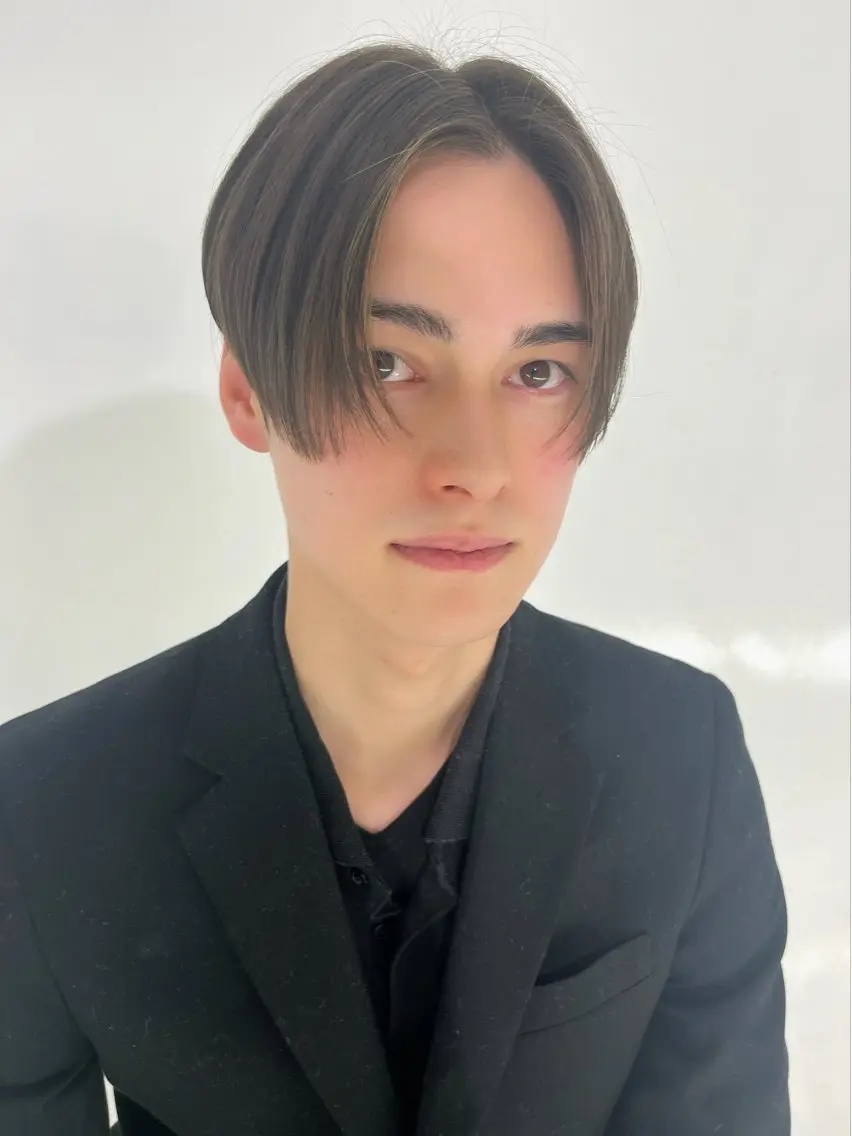 ショート メンズ メンズ🍃ナチュラル 韓国風ヘアRENのヘアスタイル
