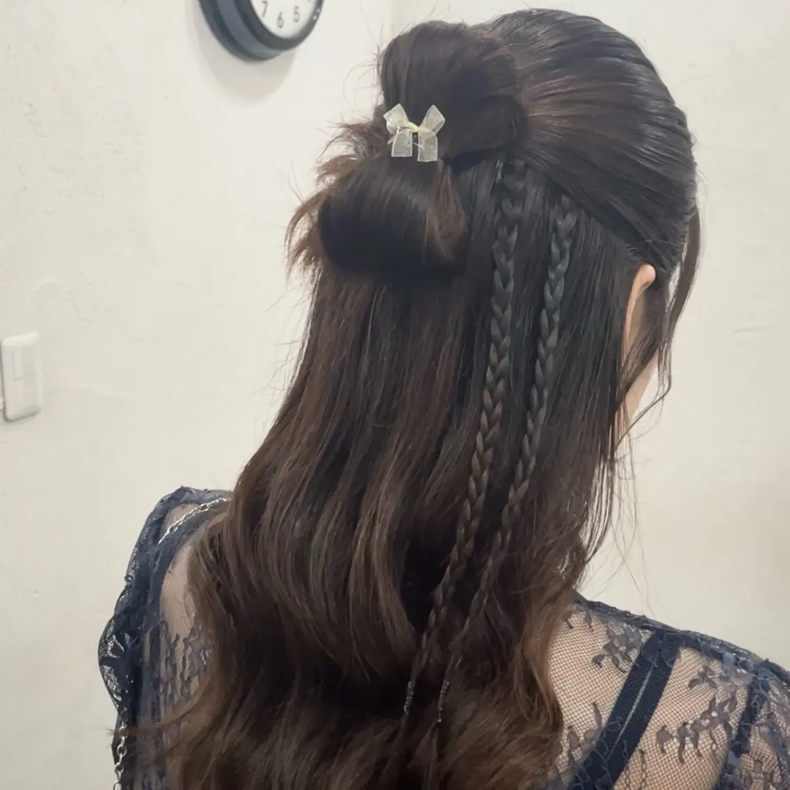 ヘアアレンジ カット ヘアセット 💝艶髪ハイトーン/ ヘアセット💝みさきのヘアスタイル