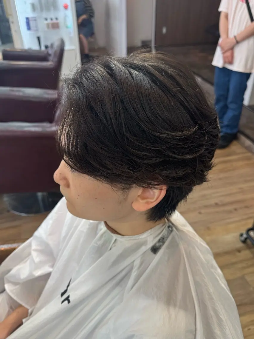 ショート パーマ カット パーマ メンズ特化 ⚡️ひりゅう⚡️のヘアスタイル