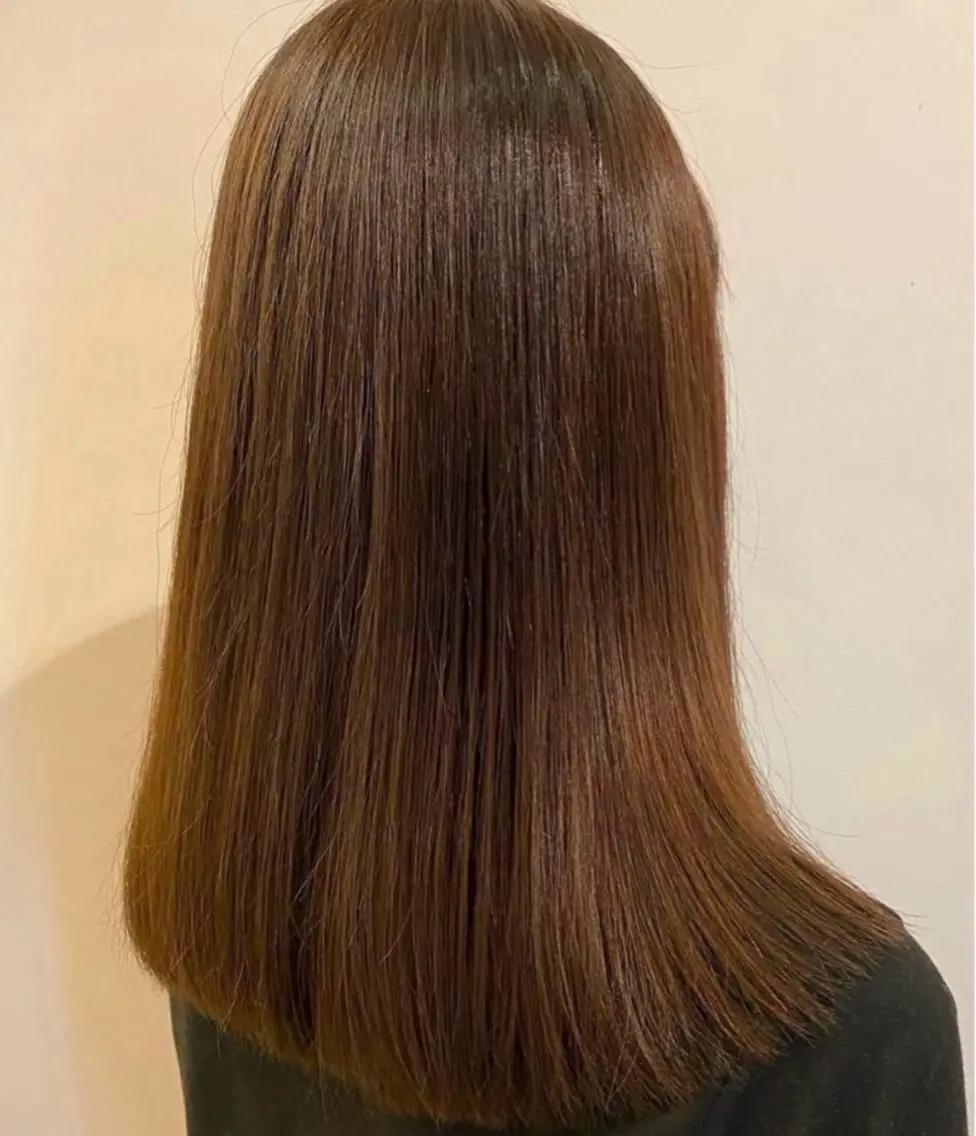 セミロング ママ美容師 Tsuchiyaのヘアスタイル