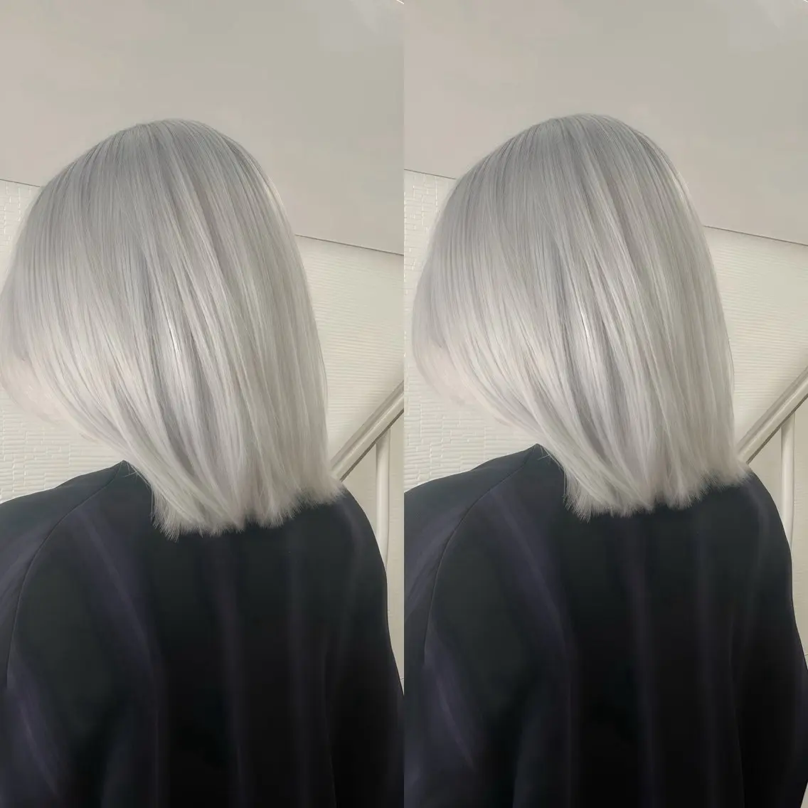 ミディアム ヘアカラー トリートメント Y Uのヘアスタイル