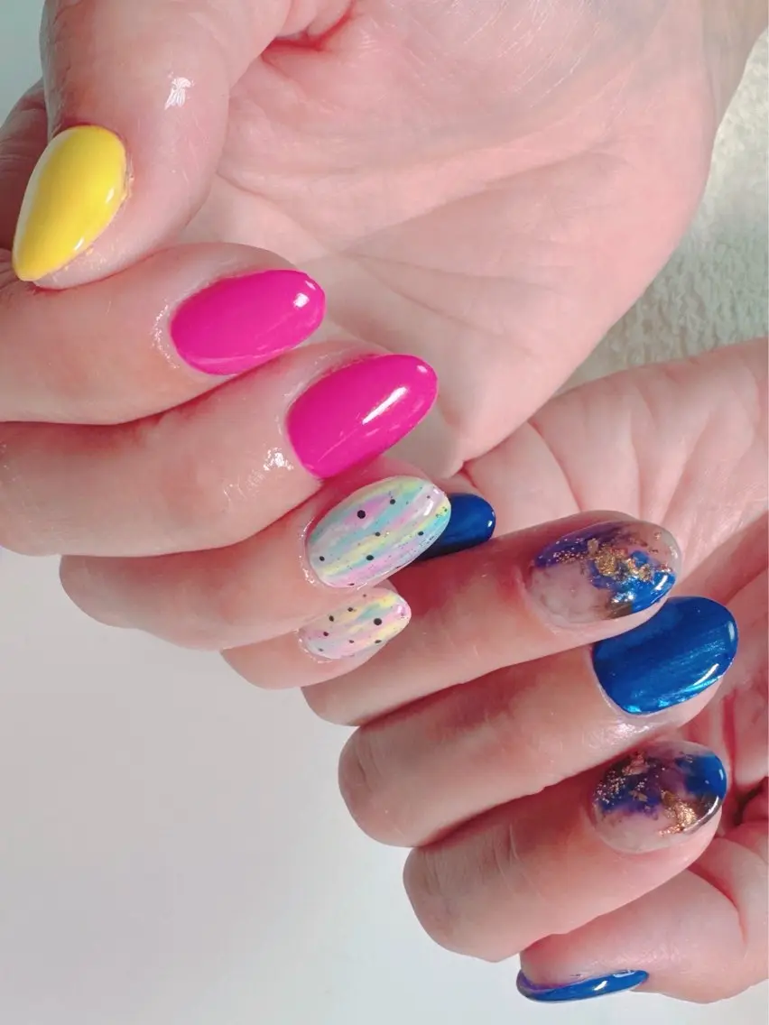 ネイル シンプルネイル ハンドネイル CITRAtotal beautyのネイルデザイン