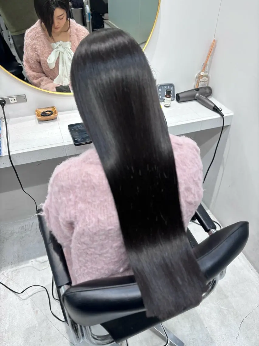 ロング 髪質改善 トリートメント 🫧髪質改善特化/ 縮毛矯正/🫧鈴木透のヘアスタイル