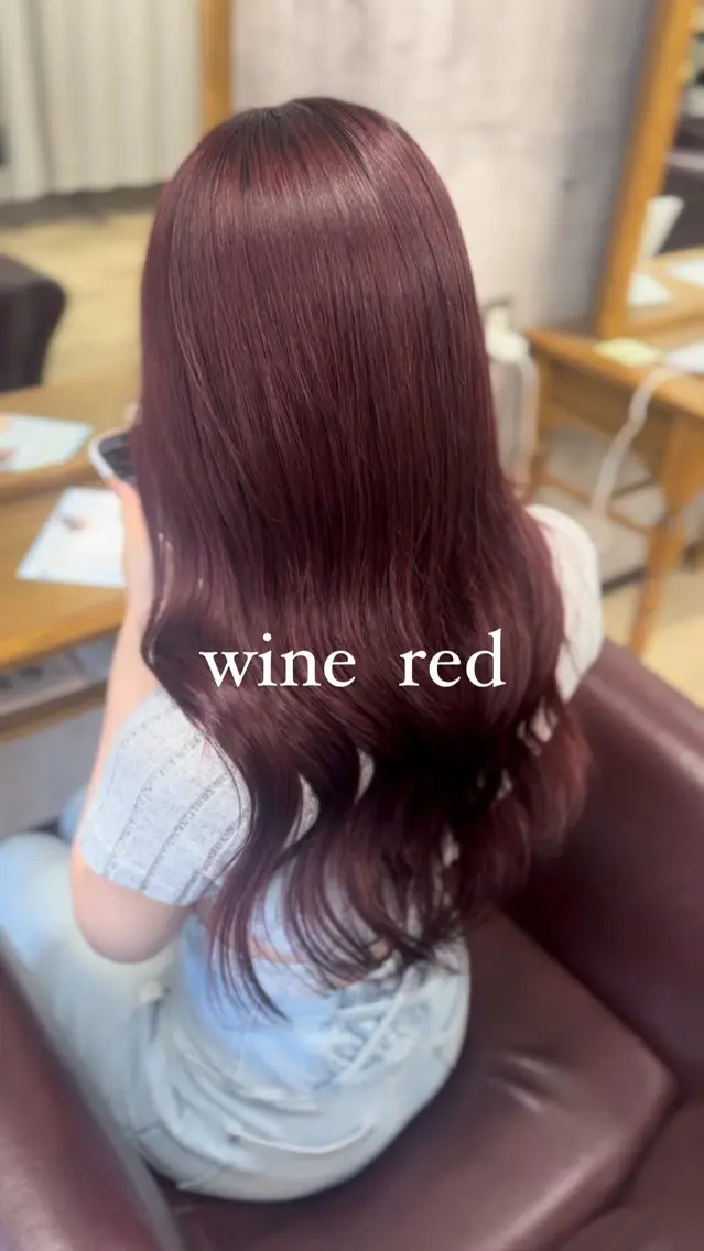 ロング ヘアカラー 下野 将大のヘアスタイル