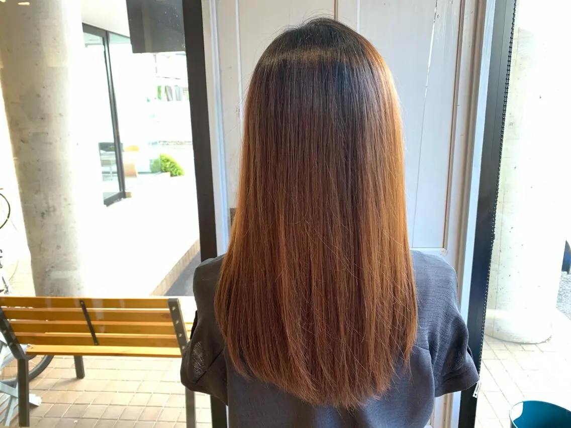 ロング 髪質改善 ツキダテ ユイのヘアスタイル