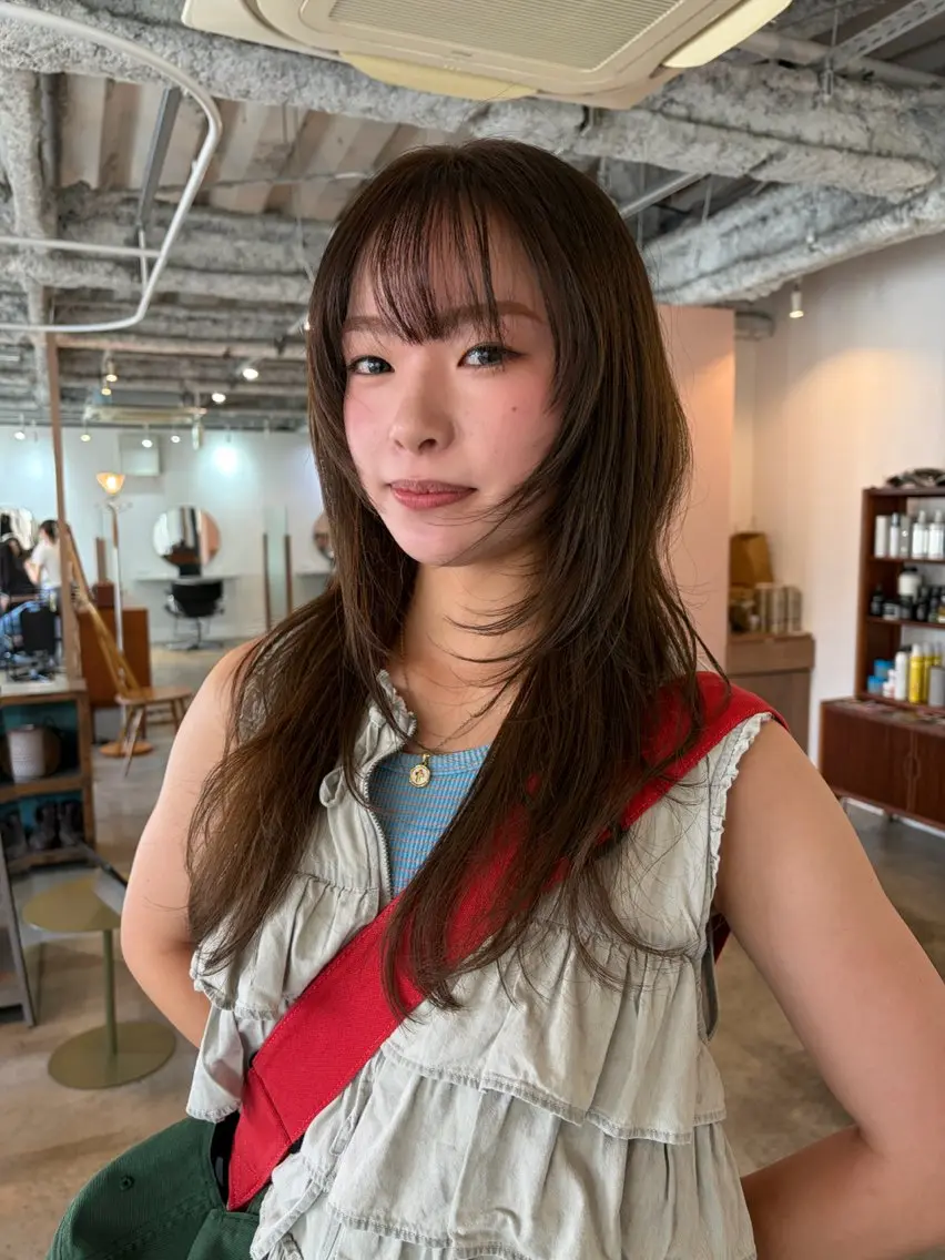 ロング カラー coco 🧬のヘアスタイル
