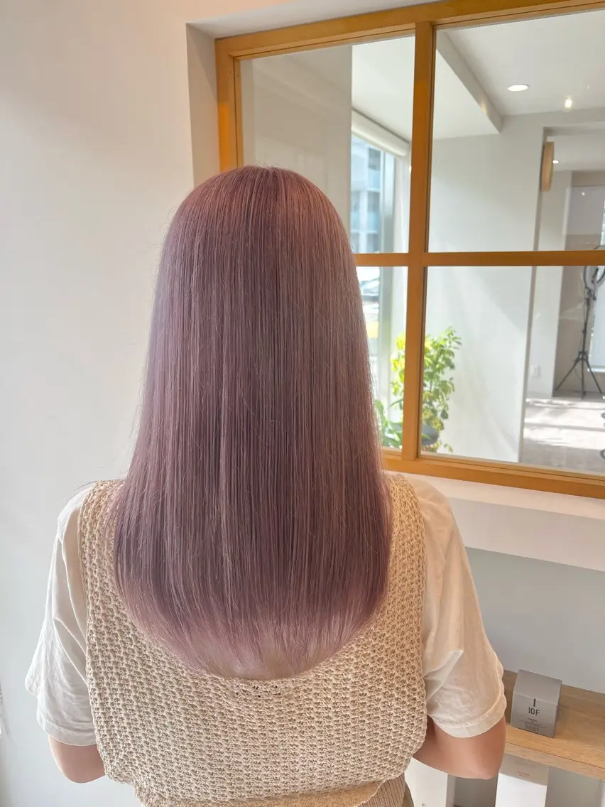 ロング ヘアカラー トリートメント mio/⭐︎ ブリーチ指名No.1のヘアスタイル