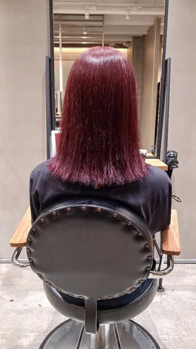 カラー ヘアカラー 長島 想芽のヘアスタイル