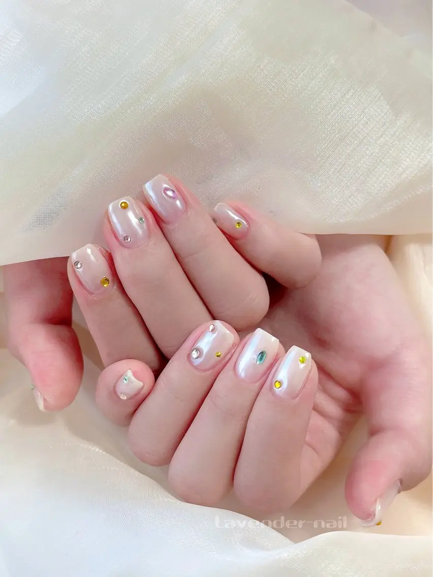 ネイル ハンドネイル Lavender nail·中島公園のネイルデザイン