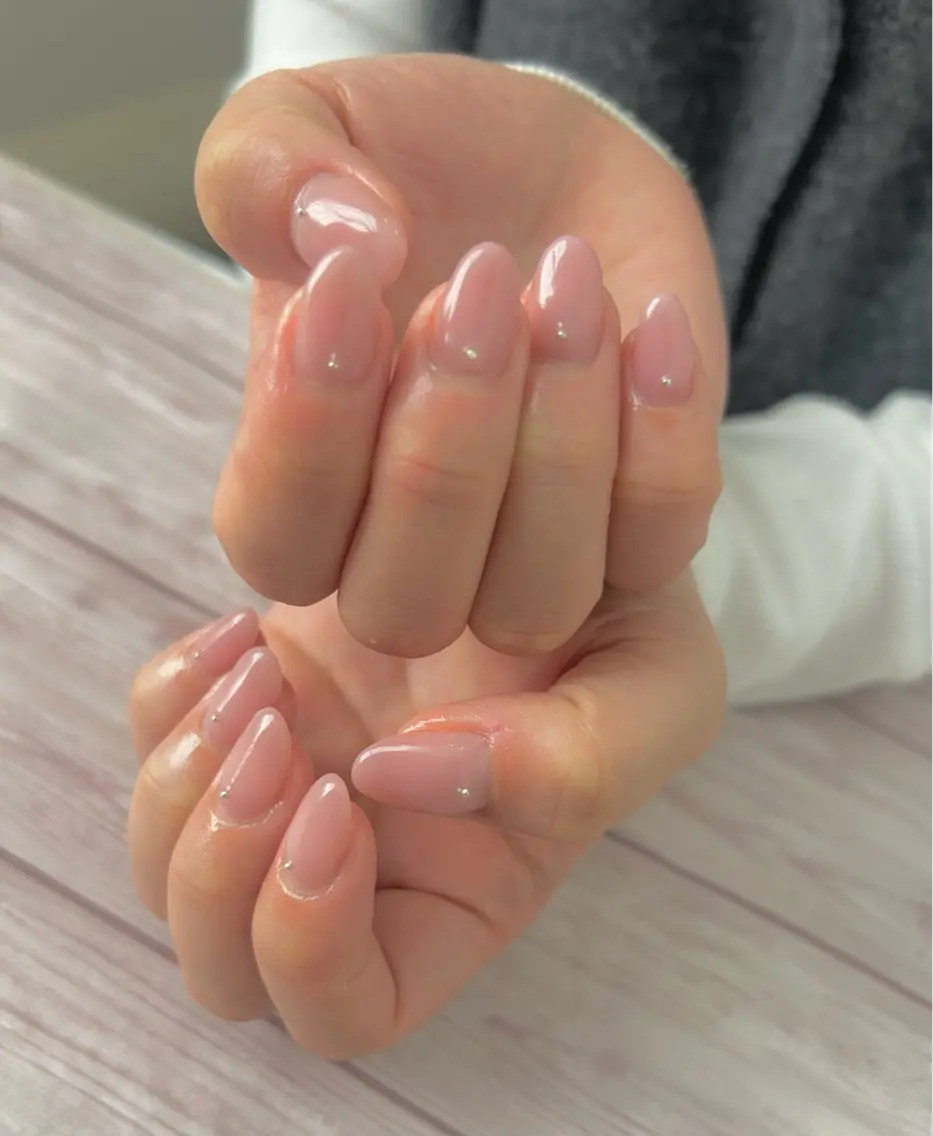 ネイル ワンカラーネイル ハンドネイル MYu Beauty Salon YURIのネイルデザイン