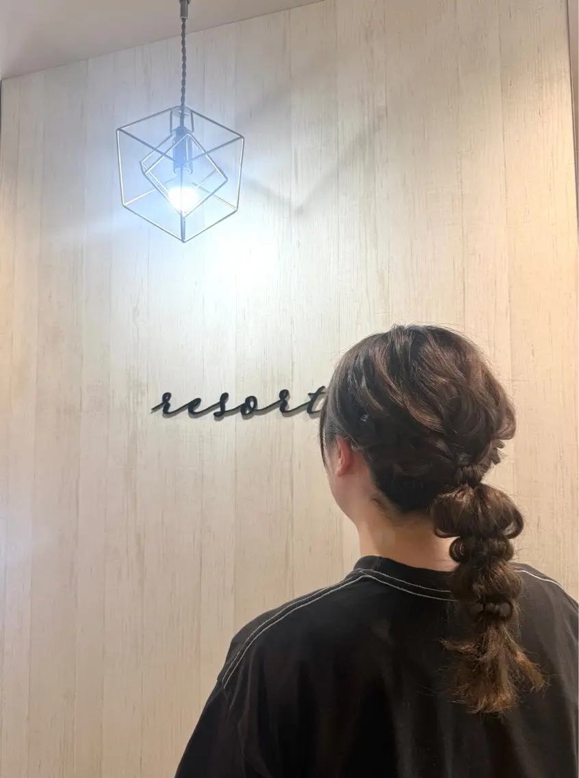 ヘアアレンジ ⟡.·西田 萌菜花⟡.·のヘアスタイル