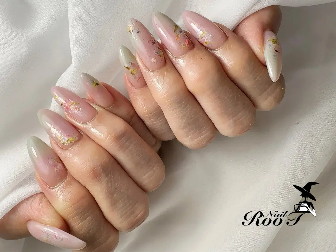 ネイル 春ネイル ハンドネイル RooT Nailのネイルデザイン