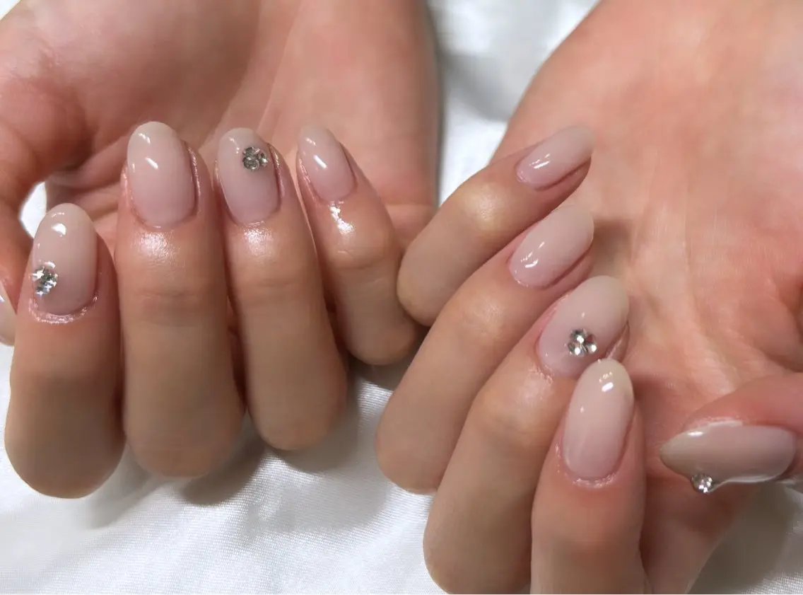 ネイル ワンカラーネイル ハンドネイル nail salon Talのネイルデザイン