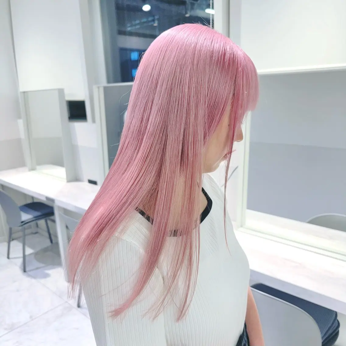 ロング カラー ヘアアレンジ メンズ ヘアカラー トリートメント ブリーチの髪様 MASATOのヘアスタイル