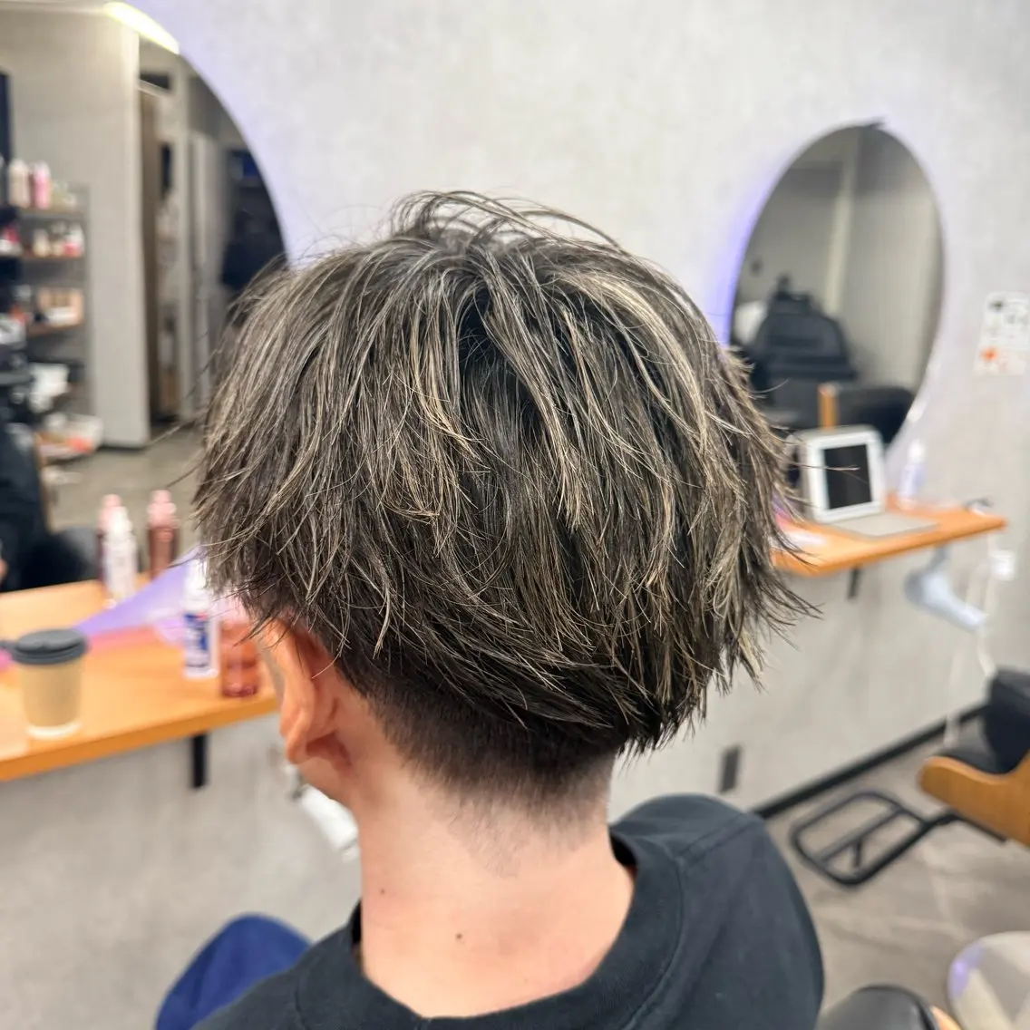 メンズ ヘアカラー ’Flower’ AYAKAのヘアスタイル