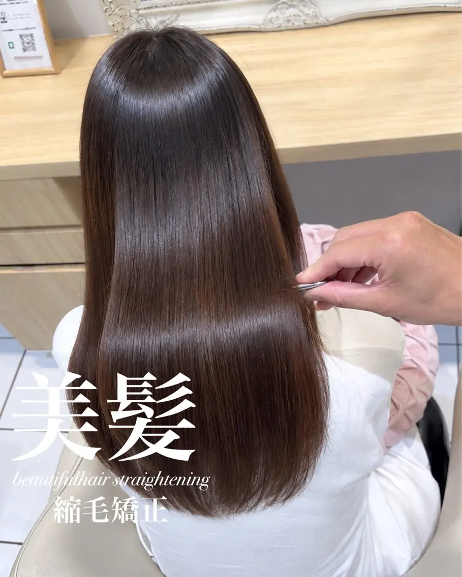 ロング カット 縮毛矯正 トリートメント 【美髪特化・ 髪質改善】　古橋 晃のヘアスタイル