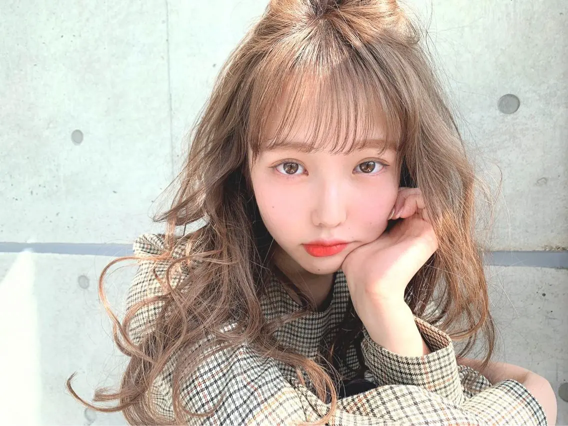 ロング カラー パーマ ヘアアレンジ メンズ 🎀愛されモテヘア♡ 梅澤夏基🎀のヘアスタイル