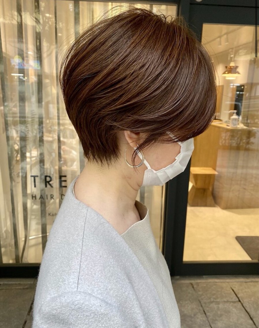 ショート 古川 永遠のヘアスタイル