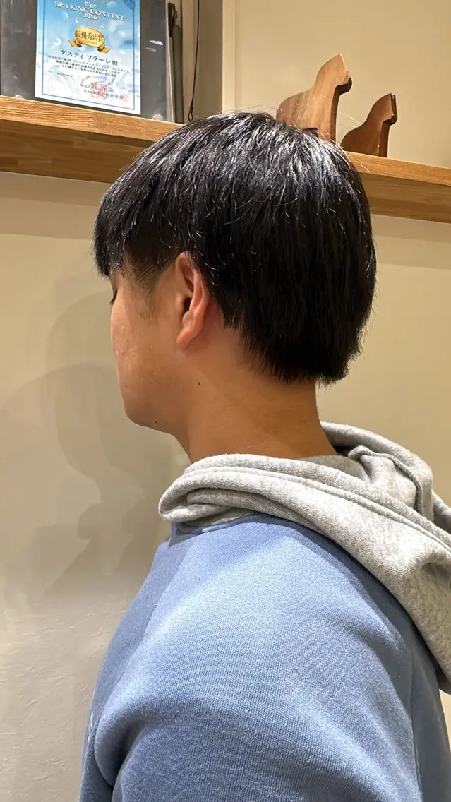 メンズ ツーブロック 刈り上げ 伊藤 旭華のヘアスタイル