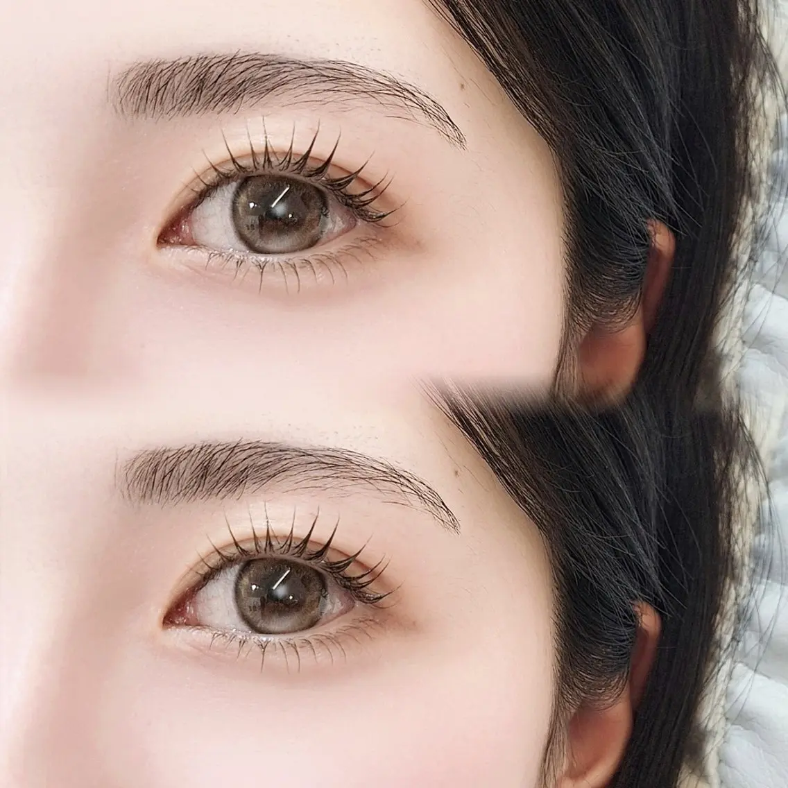 上下まつ毛パーマ🫧高濃度TR🫧コーティング仕上げの写真