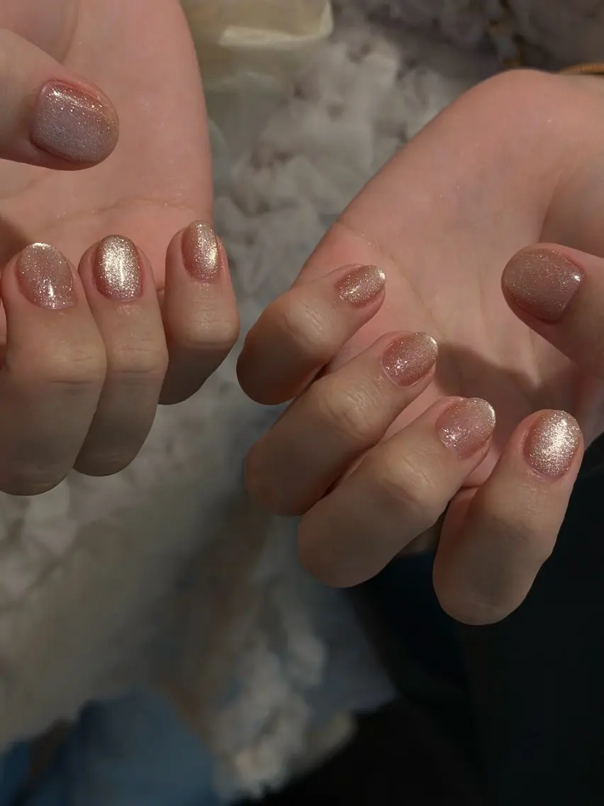 ネイル フラッシュネイル マグネットネイル ハンドネイル nailpark_ MITSUMEのネイルデザイン