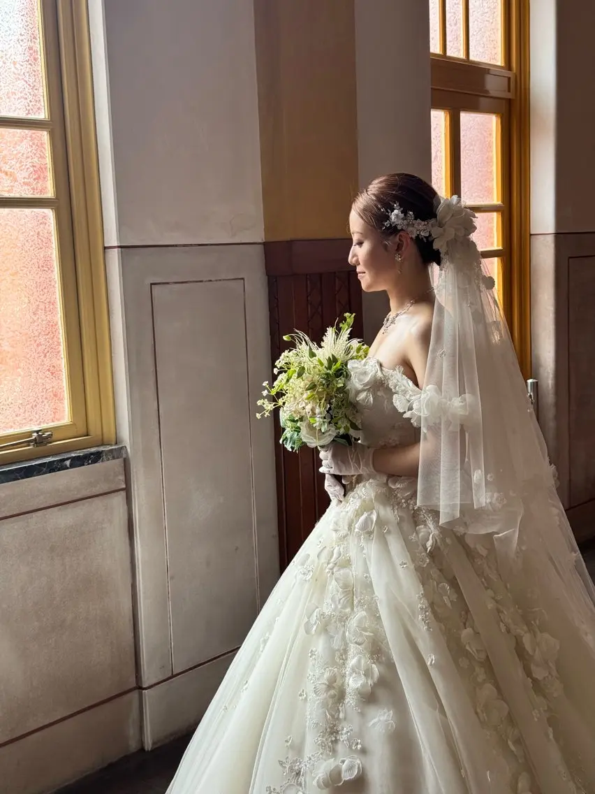ヘアアレンジ 結婚式・ブライダル 鷲見 望のヘアスタイル