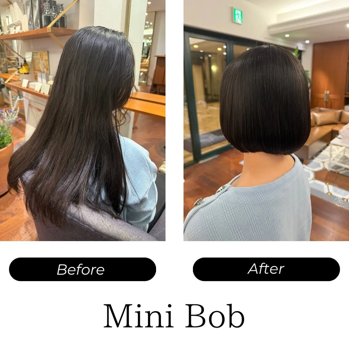 ショート ボブ 大前斗夢ショート /くびれカットのヘアスタイル