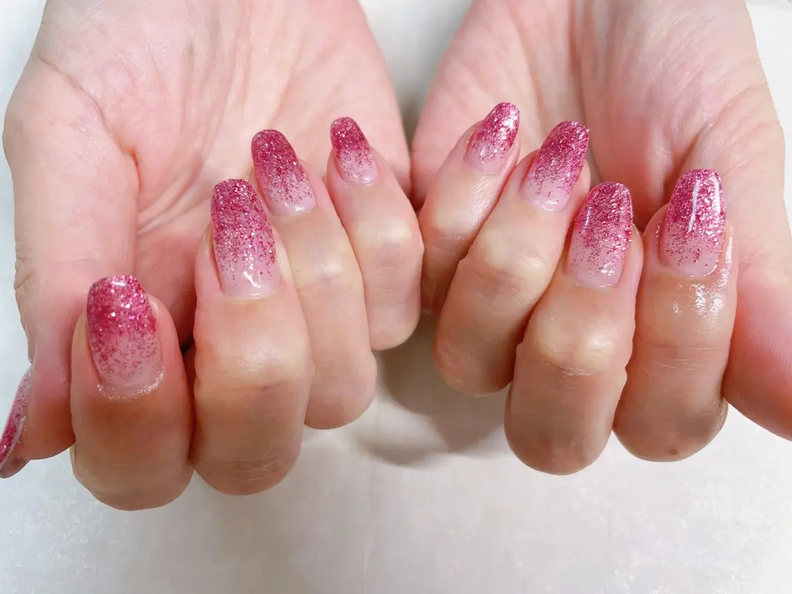 ネイル オーロラネイル フラワーネイル フットネイル フレンチネイル ジェルネイル mogunail &blowのネイルデザイン
