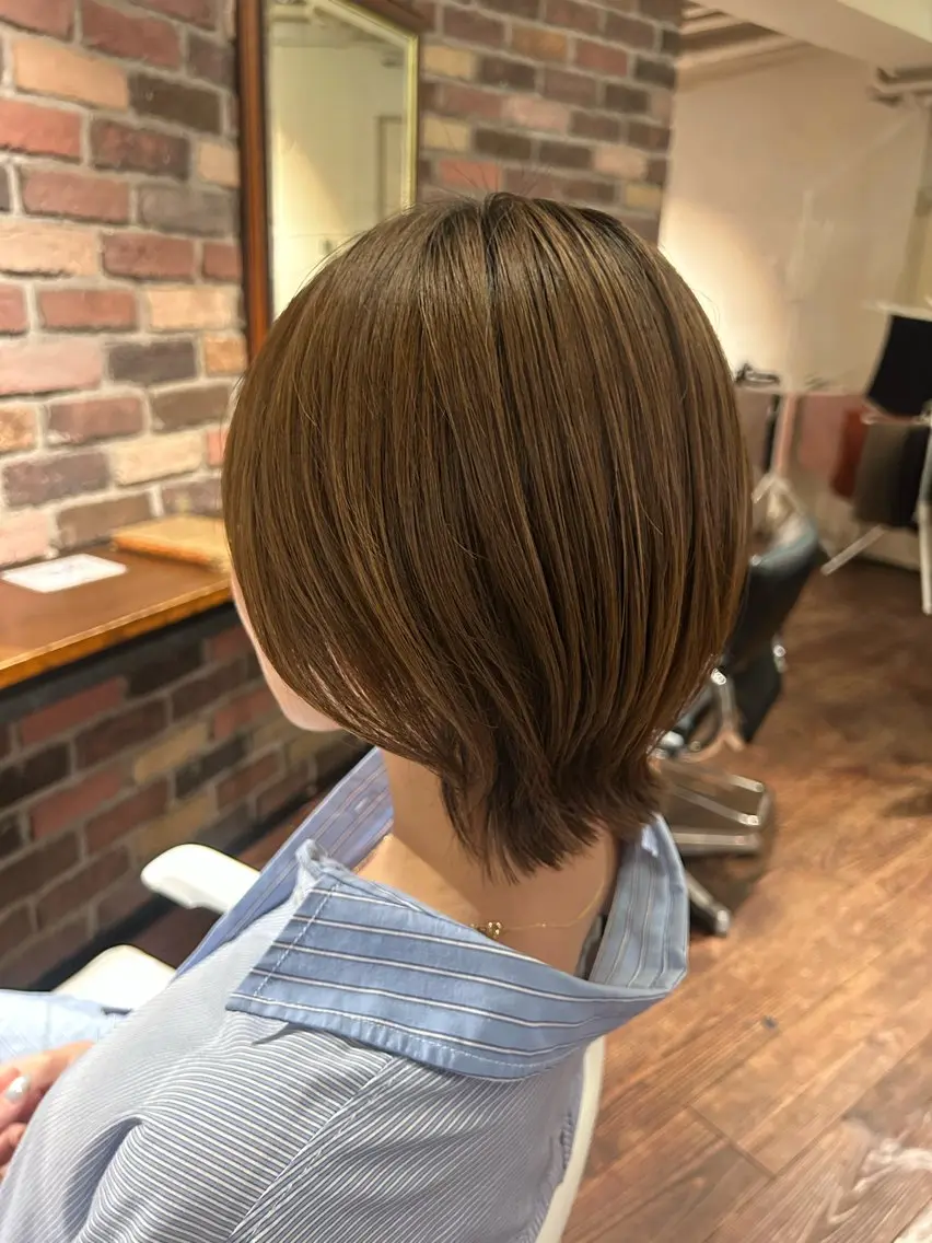 ショート 立川 萌凪のヘアスタイル