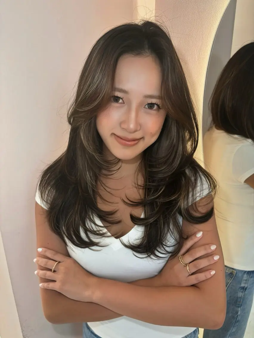 カラー ヘアカラー YOLO 渋谷 NANAMIのヘアスタイル