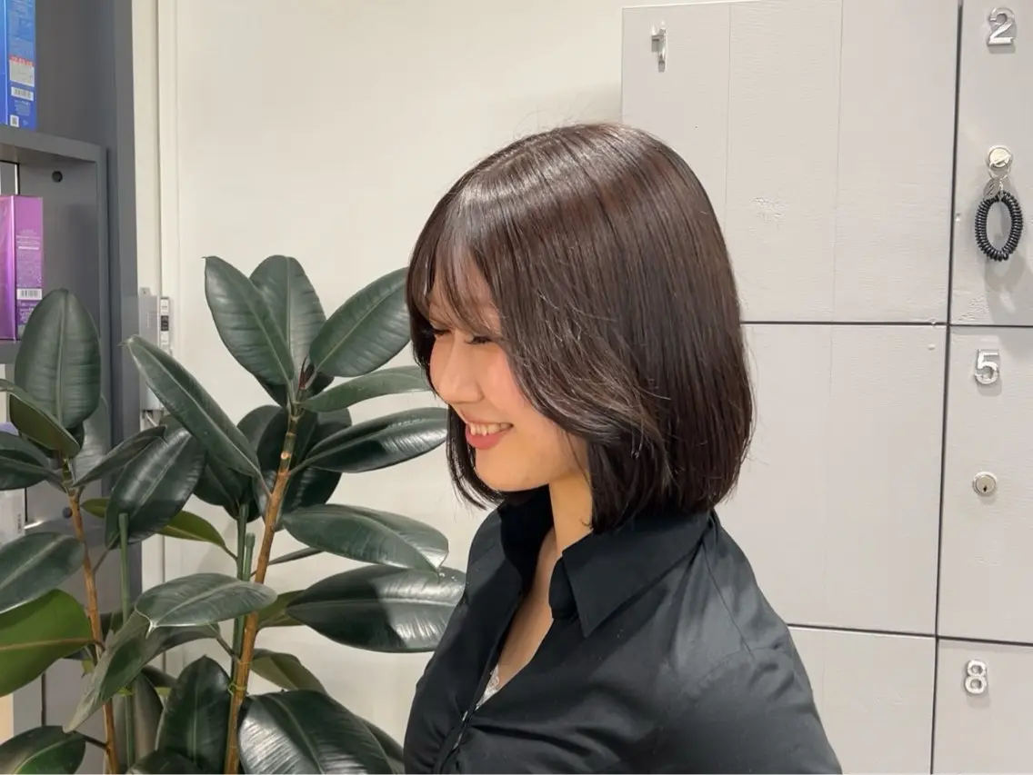 ショート Men’s特化☘️ 暖色カラーMIHOのヘアスタイル